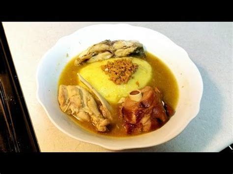 Liberian Pepper Soup And Fufu | Stuffed pepper soup, Stuffed peppers, Food