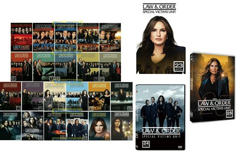 Law and Order SVU Special Victims Unit SVU Complete Series Seasons 1-25 ...