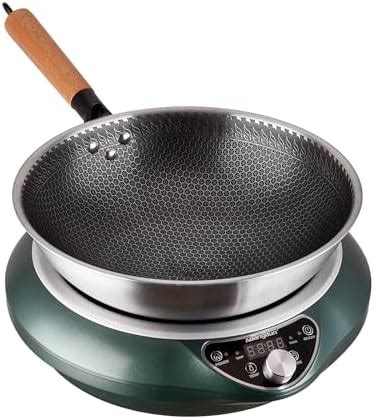 Amazon Breville The Hot Electric Wok One Size Grey Electric