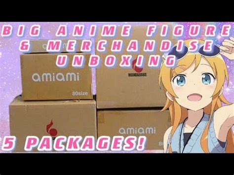 BIG ANIME FIGURE MERCHANDISE HAUL UNBOXING 8 AmiAmi And Mandarake