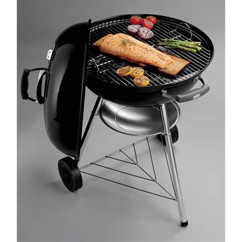 Barbecue Charbon Weber Compact Kettle Cm Noir