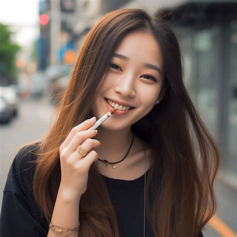 Perfect Smooth And Silky Long Hair Of Japanese Smokers Girls Girl Smoking Long Hair Girl