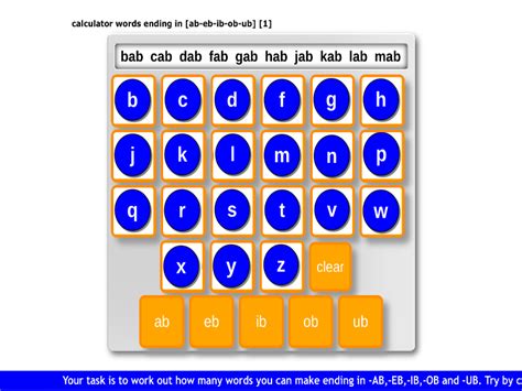 CVC Consonant Vowel Consonant Calculator Words Teaching Resources