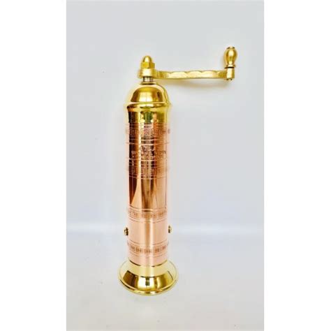 Atlas Brass Copper Pepper 9 And Salt Mill 8