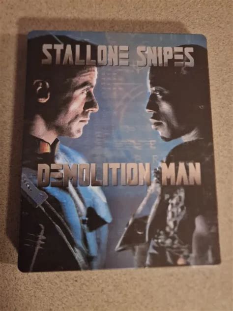 Demolition Man Limited Steelbook Wesley Snipes And Sylvester Stallone