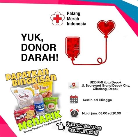 Jadwal Donor Darah PMI Depok Event Info Depok Terkini