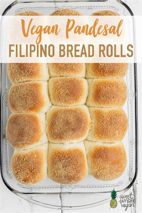 Vegan Pandesal Filipino Bread Rolls Artofit