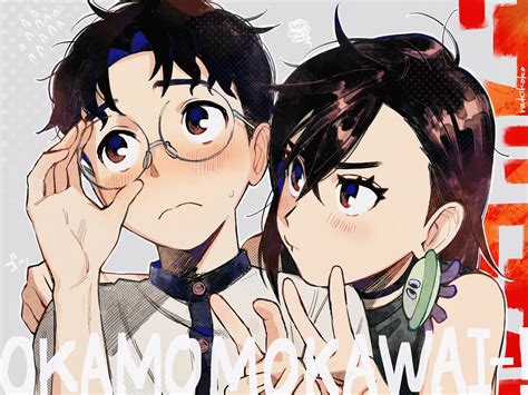 Ayase Momo And Takakura Ken Dandadan Drawn By Rakikoko Danbooru