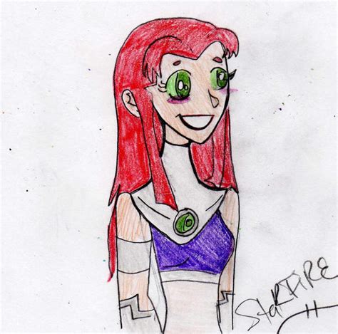 Starfire 4 By Linzart On Deviantart