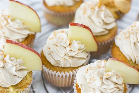 Apfel Zimt Cupcakes Heisse Himbeeren