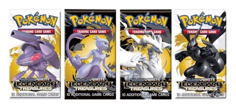 Pokemon Black And White Legendary Treasures Booster Pack Leksaker