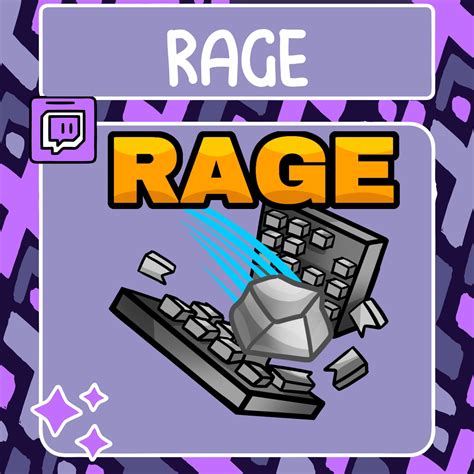 rage emote twitch emote youtube emote discord emote community