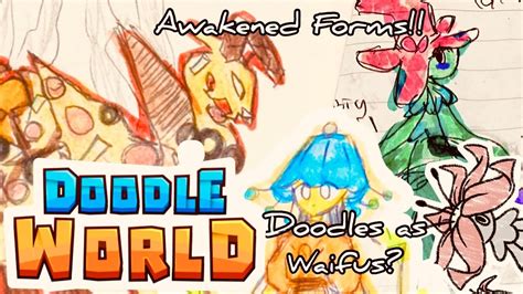 awakened form concepts  doodle world  art  forgot