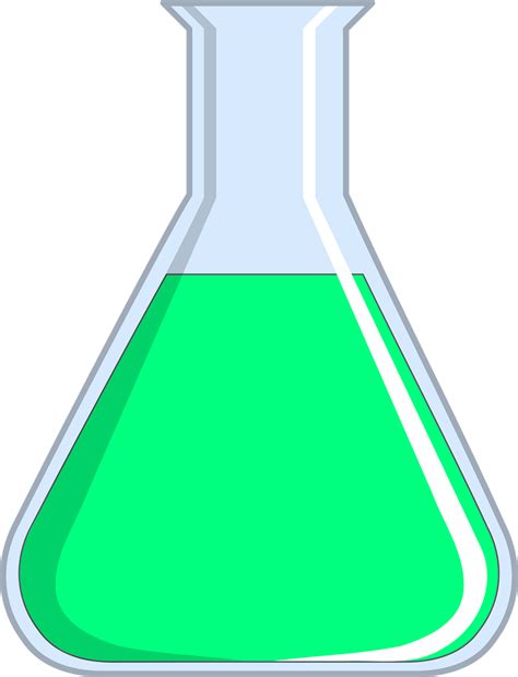 Chemistry Flask Glass Free Vector Graphic On Pixabay Chemistry