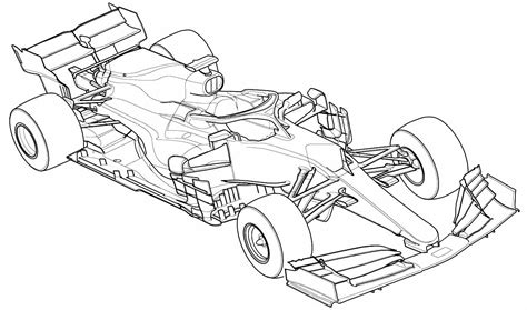 Desenhos De Carros De Corrida Para Colorir Como Fazer Em Casa