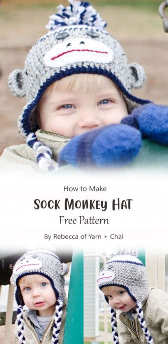 Monkey Hat Free Crochet Pattern Ideas For A Playful Winter