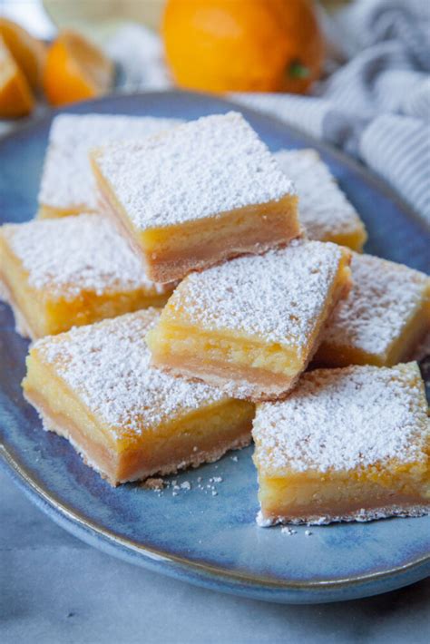 Meyer Lemon Bars Meyer Lemon Bar Recipe Eat The Love