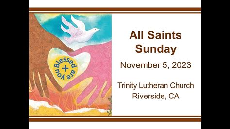 All Saints Sunday November Youtube