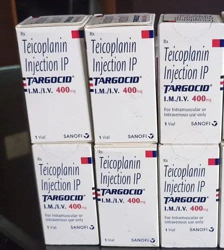 Targocid Teicoplanin 400 Mg Injection At Rs 2067 33 Piece Bandra East