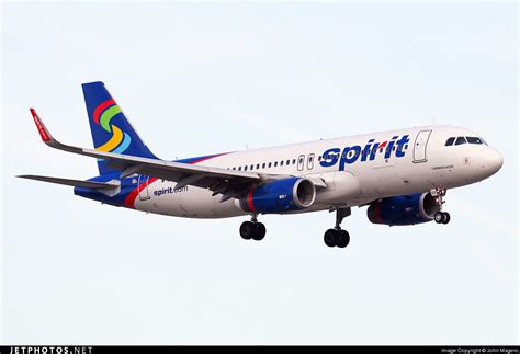 N Nk Airbus A Spirit Airlines John Magero Jetphotos