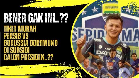 PERSIB ALL STARS Vs Borussia Dortmund Legends PT PBB BANTAH KAMPANYE