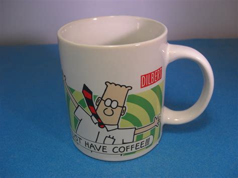 2009 Dilbert Dogbert Comic Cartoon Dog "Must Have Coffee !!!" Mug