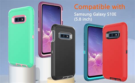 Amazon Hong Amy Funda Para Galaxy S E Protecci N Resistente A