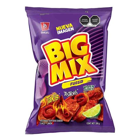 Botana Big Mix Fuego 200 Gr