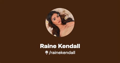 Raine Kendall Instagram Facebook Tiktok Linktree