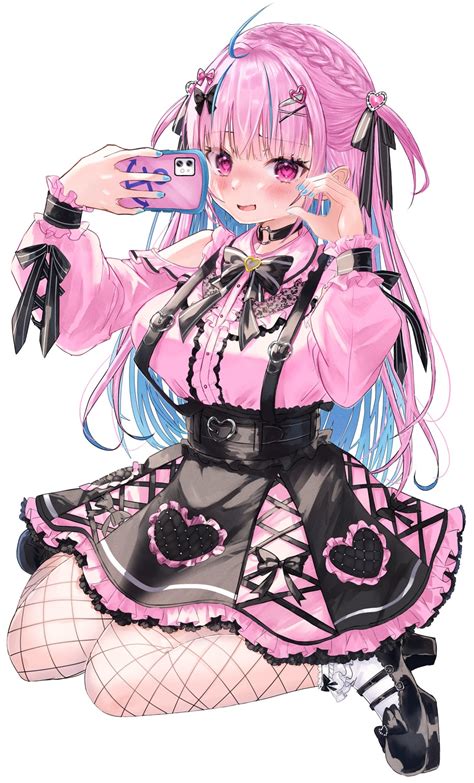minato aqua hololive drawn  mochikomocchikkoo danbooru