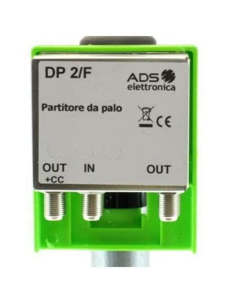 RIPARTITORE PARTITORE DA PALO ESTERNO 2 USCITE DP2 F ANTENNA TV