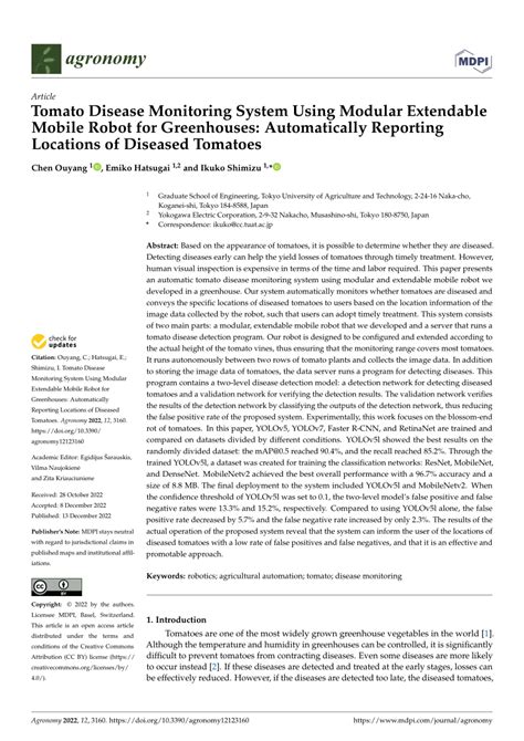 Pdf Tomato Disease Monitoring System Using Modular Extendable Mobile