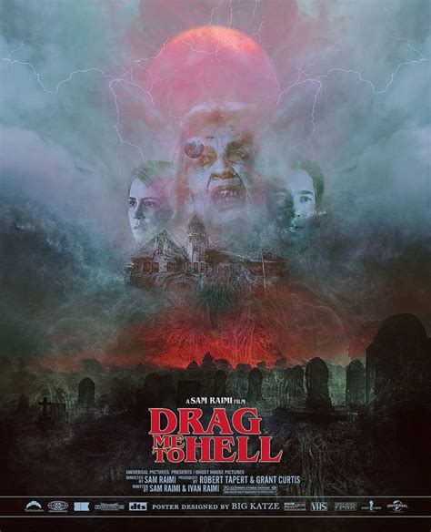 BIG KATZE DESIGN on Instagram: “Drag Me to Hell (2009) Poster Design Poster designed by ...