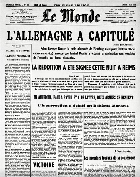 Jérôme Godefroy on Twitter Rappel pour les incultes Le 8 mai n