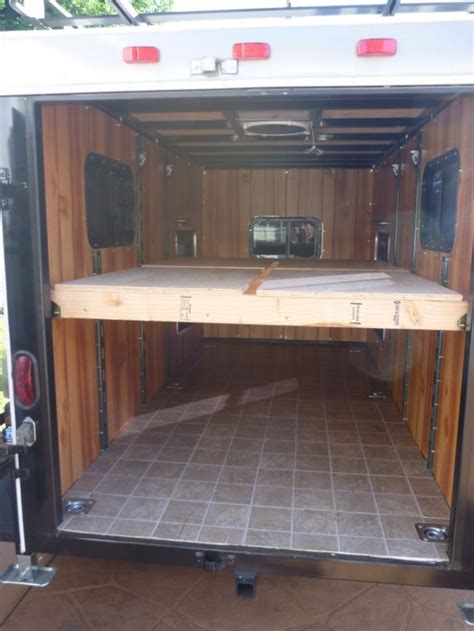 Enclosed Trailer Camper Conversion