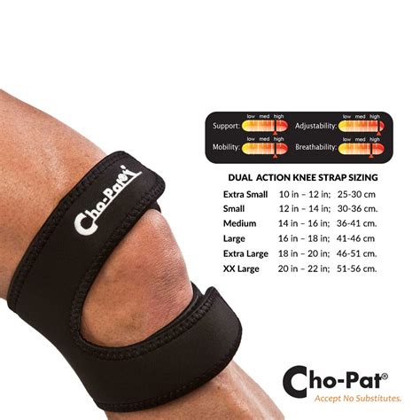 Cho Pat Dual Action Knee Strap FootcareUK