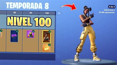 Asi Se Consigue La Skin De Nivel 100 De Fortnite Olegame07 Ofa