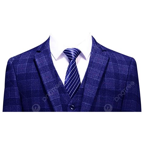 Blue Formal Shirt White Transparent Formal Suit Blue White Shirt Png