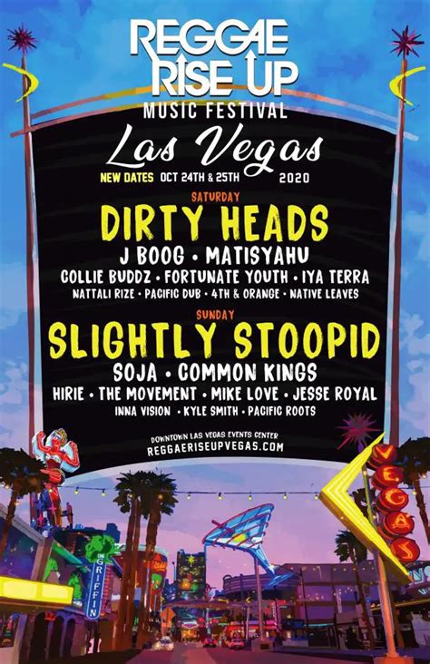 Reggae Rise Up Announces New Dates And Lineup Adjustments For 2020 Vegas