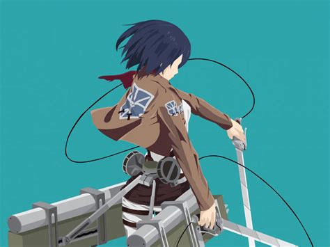 [200+] Mikasa Ackerman Wallpapers | Wallpapers.com