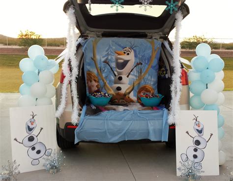 Frozen Olaf Trunk Or Treat Trunk Or Treat Truck Or Treat Halloween Fun