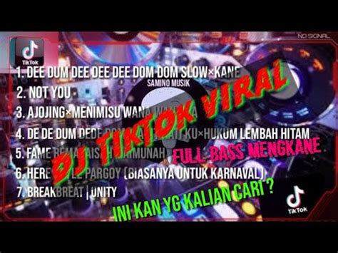 Dj Tiktok Terbaru 2023 Full Bas Rimex Mengkane YouTube