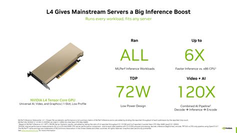 NVIDIA Posts Big AI Numbers In MLPerf Inference V3 1 Benchmarks With