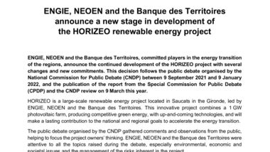 ENGIE NEOEN And The Banque Des Territoires Announce A New Stage In