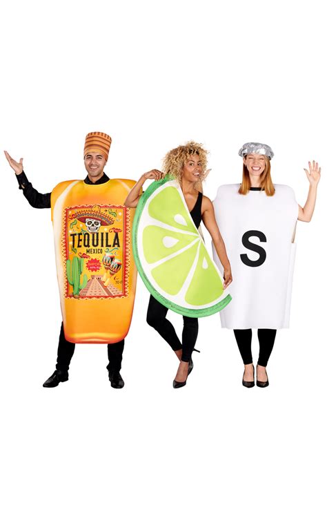 Tequila Lime And Salt 3 In 1 Costume