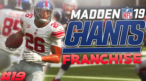 Franchise Record Madden 19 New York Giants Franchise Ep 19 YouTube