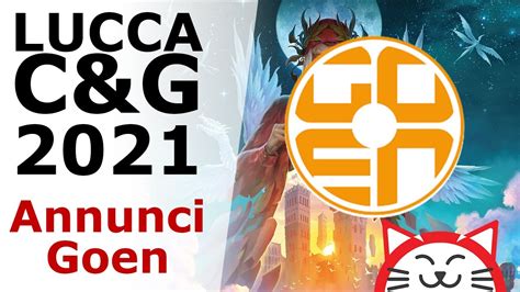 Conferenza E Annunci Goen A Lucca Comics Games Lc G Youtube