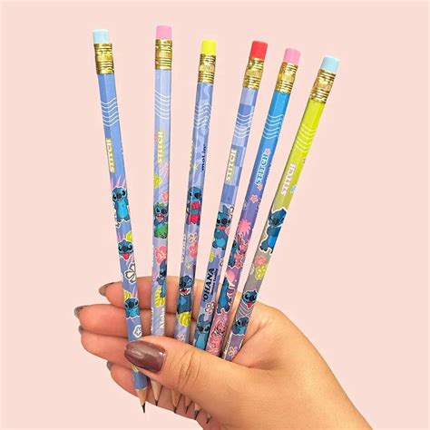 Melhor Lapis De Escrever - Lapis de Escrever Divertidamente 2 Disney C/ 4 Unidades - Palufe Presentes