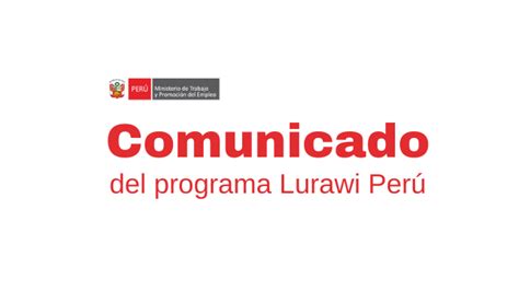 Lurawi Perú modifica las reglas de su primera convocatoria 2023 para