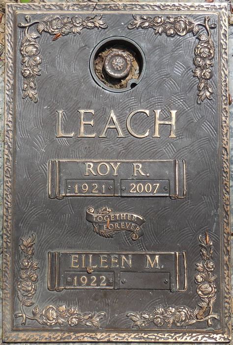 Roy Russell Leach 1921 2007 Find A Grave Memorial